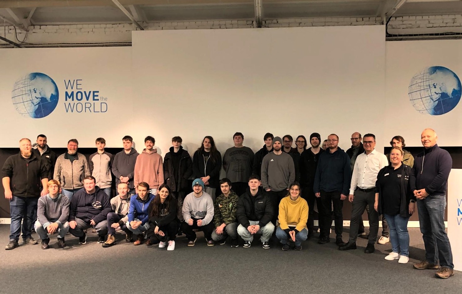 Viel Zeit genommen für Fragen der Azubis